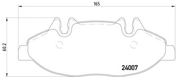 Купити 8DB355010651 HELLA Колодки гальмівні передні, дискові