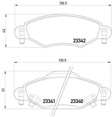Гальмівні колодки HELLA 8DB355010791 ціна, від 28.52 USD