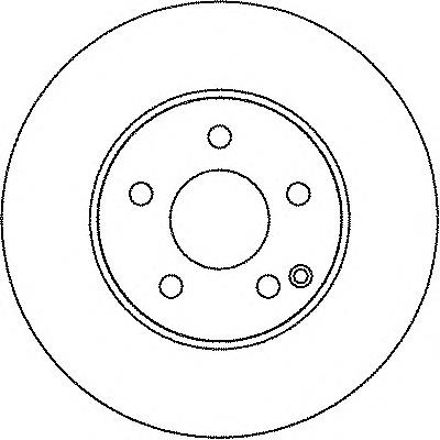 Купити 8DD355114201 HELLA Ротор гальмівний