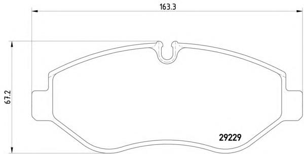Купити 8DB355005511 HELLA Колодки гальмівні передні, дискові