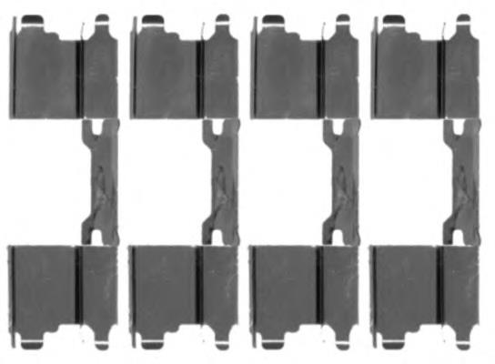 Пружинна засувка супорту HELLA 8DZ355203501 ціна, від 11.17 USD