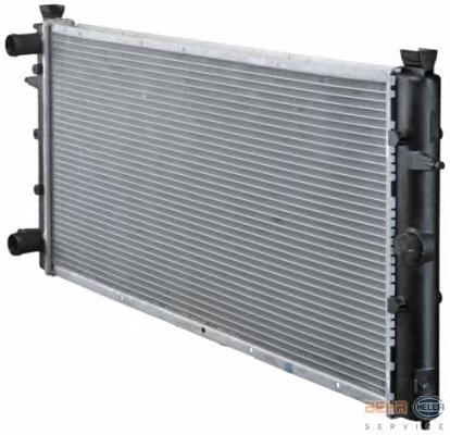 Купити 8MK376714481 HELLA Радіатор двигуна