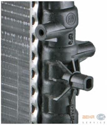 Купити 8MK376716231 HELLA Радіатор двигуна