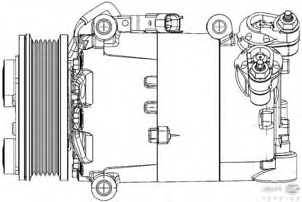 Купити LR027788 Land Rover Компресор кліматичної установки