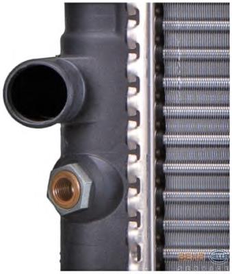 8MK376710321 HELLA Радіатор охолодження двигуна