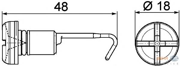 A0005010171 Mercedes Кришка / пробка радіатора