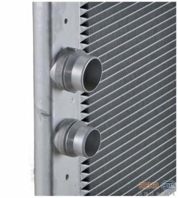 8MK376745721 HELLA Радіатор охолодження двигуна