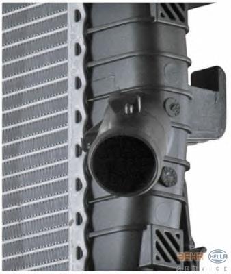 Радіатор основний HELLA 8MK376764261 ціна, від 58.70 USD