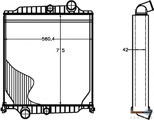 Радіатор VL2045N AVA