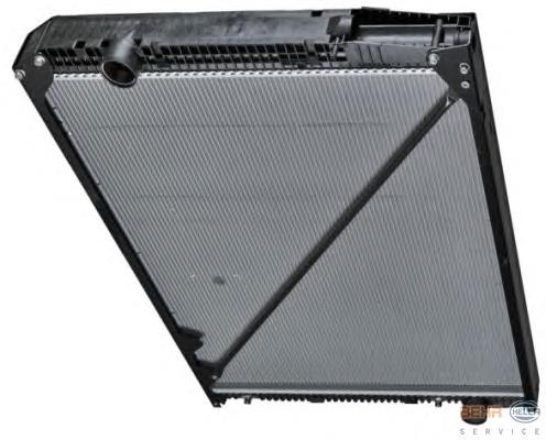 8MK376721491 HELLA Радіатор охолодження двигуна