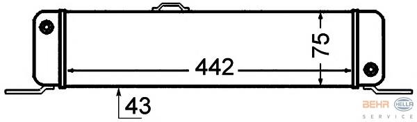 Купити A0011889401 Mercedes Радіатор масляний