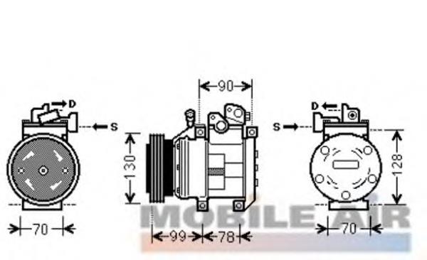 Насос кондиціонера Teamec 8634823