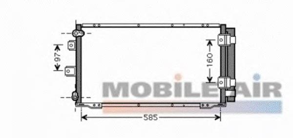 8846002060 Toyota Конденсатор