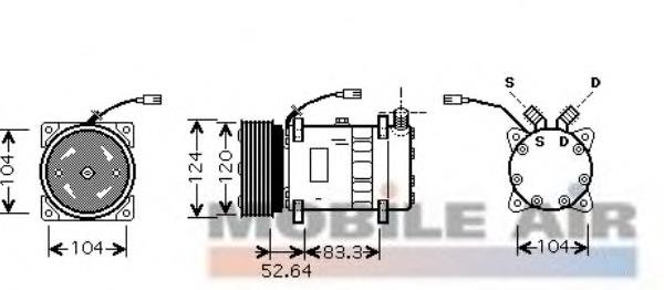 Насос кондиціонера Nissens 89177