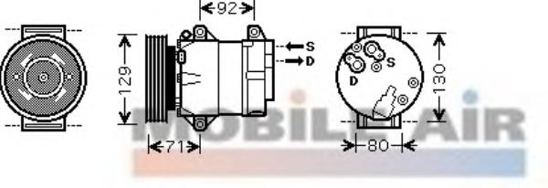4300K103 VAN Wezel Компресор холодоагенту