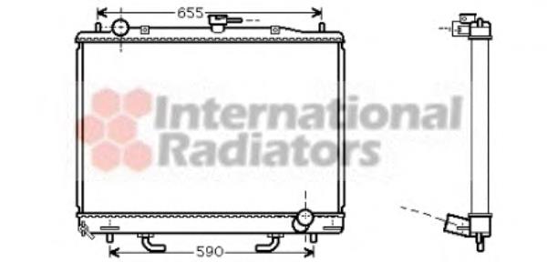 Радіатор основний VAN Wezel 32002163 ціна, від 83.62 USD