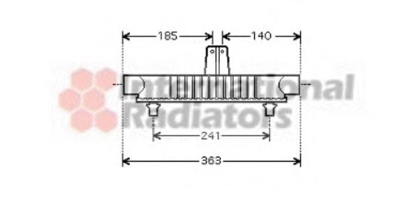 0384H4 Peugeot/Citroen Охолоджувач наддувочного повітря