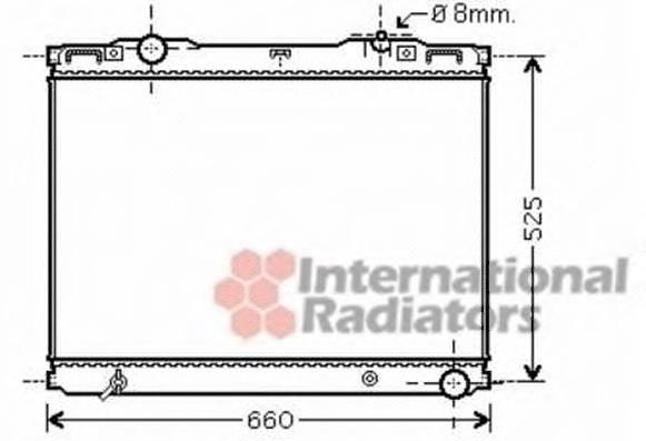 Купити S253113E030 Hyundai/Kia Радіатор двигуна