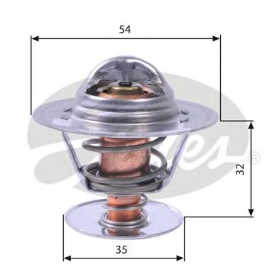 Автомобільний термостат Gates TH11292G1 ціна, від 8.89 USD