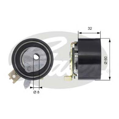 Ролик ГРМ Gates T43014