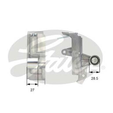 Натягувач ременя ГРМ Gates T43028