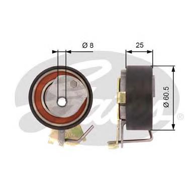 Купити T43023 Gates Натяжний ролик