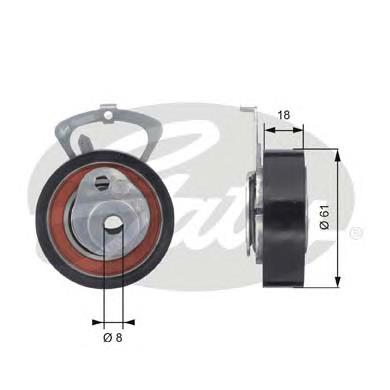 Ролик ГРМ Gates T43078