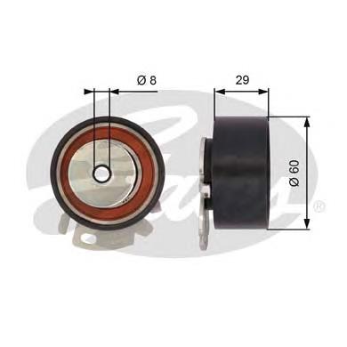 Ролик ГРМ Gates T43068