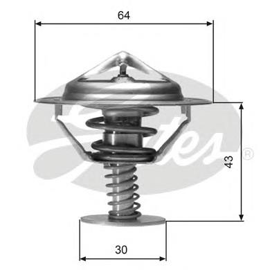 Автомобільний термостат Gates TH05977G1 ціна, від 9.99 USD