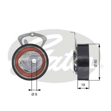 Купити T43140 Gates Натяжний ролик