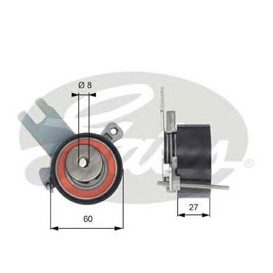 Купити T43172 Gates Натяжний ролик