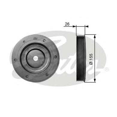 Шків колінвала (демпфер ) Gates TVD1020 ціна, від 30.57 USD