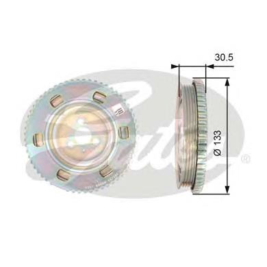 55181196 Fiat/Alfa/Lancia Демпфер колінвалу