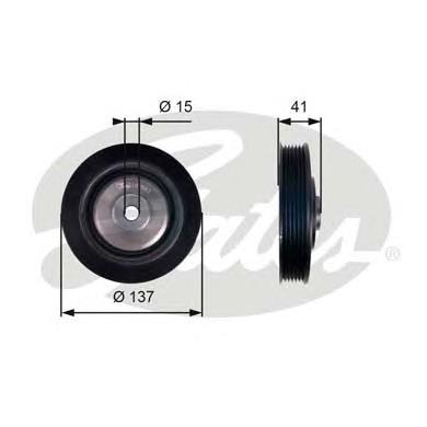 TVD1043 Gates Демпфер колінвалу
