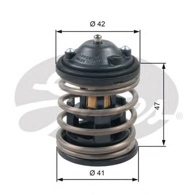 Автомобільний термостат Gates TH47487G1 ціна, від 22.81 USD