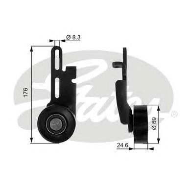 Натяжний ролик T36070 Gates