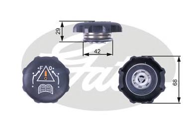 Купити A8001 Polcar Кришка розширювального бачка