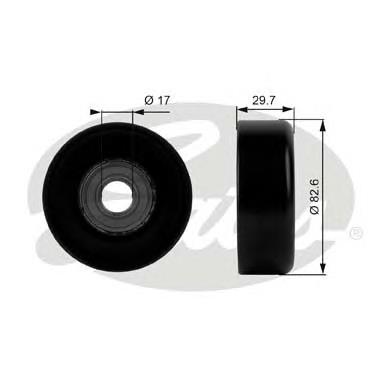 Натяжний ролик Gates T38005 ціна, від 10.64 USD