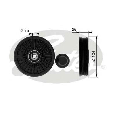 Ролик приводного ременя, паразитний T36216 Gates