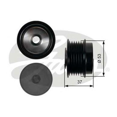 Інерційний шків Gates OAP7015 ціна, від 37.32 USD