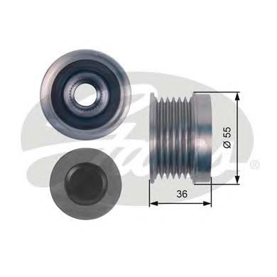 Інерційний шків Gates OAP7138 ціна, від 38.53 USD