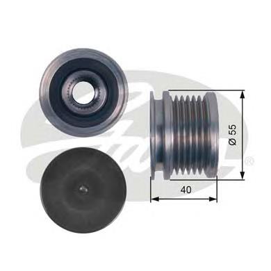 Інерційний шків Gates OAP7114 ціна, від 30.19 USD