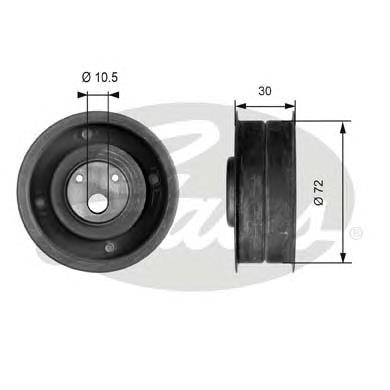 T41080 Gates Ролик натягувач