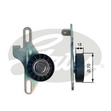 Натяжний ролик Gates T39143 ціна, від 20.64 USD