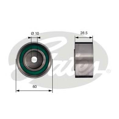 Ролик ременя ГРМ, паразитний T42015 Gates