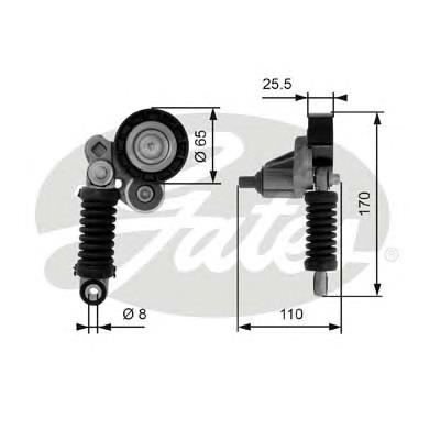 Натяжний ролик 0595 Caffaro