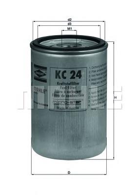 KC24 Knecht-Mahle фільтр паливний