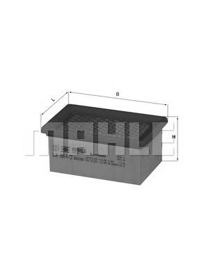 Фільтр повітряний LX9842 Knecht-Mahle