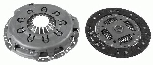 Комплект зчеплення (3 частини) Sachs 3000951986 ціна, від 166.28 USD