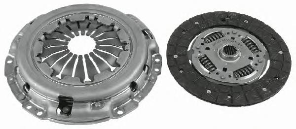 Купити 3000951389 Sachs Комплект зчеплення (диск, корзина, підшипник)